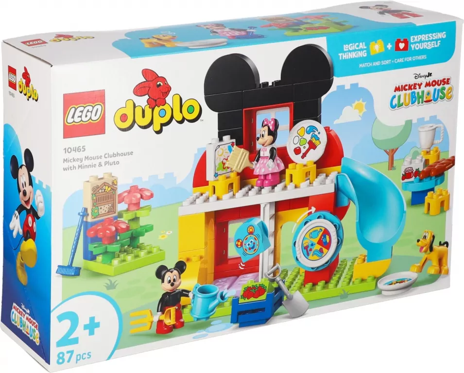 LEGO® Klub Myszki Miki z Minnie i Pluto 10465 - tantis.pl