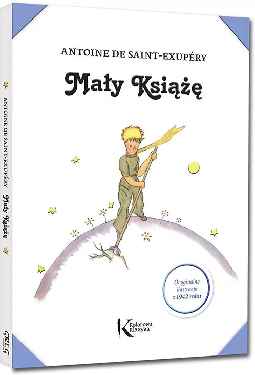 Mały Książę (z ilustracjami Autora z 1942 roku). Kolorowa klasyka - tantis.pl