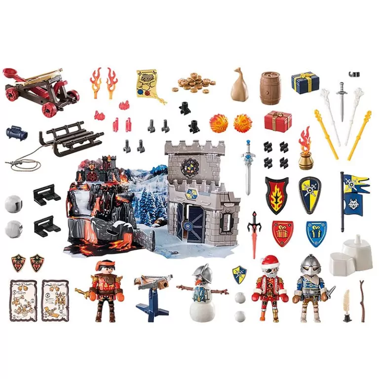 Bitwa na śniegu. Kalendarz adwentowy. Novelmore 71346 - tantis.pl