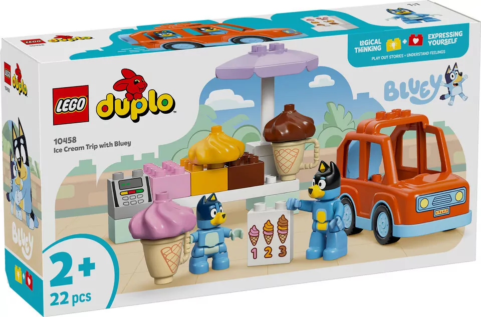 LEGO® Wyprawa po lody z Blue 10458 - tantis.pl