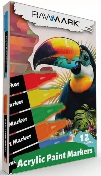 Markery Akrylowe 8 kolorów - tantis.pl