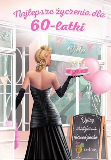 Kartka okolicznościowa. Urodziny 60 - tantis.pl