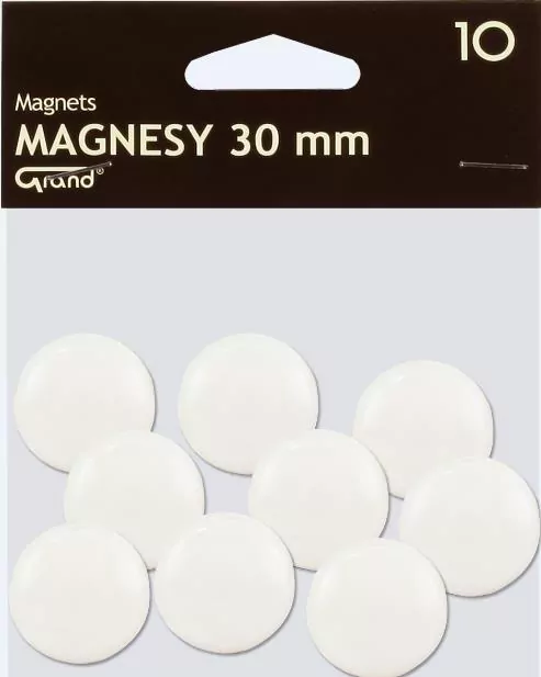 Magnes biały 10 sztuk - tantis.pl