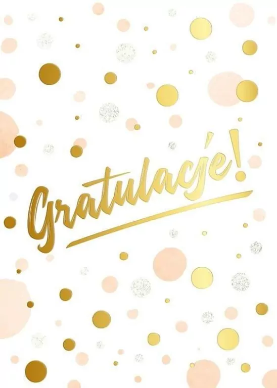 Karnet B6 PR-185 Gratulacje - tantis.pl
