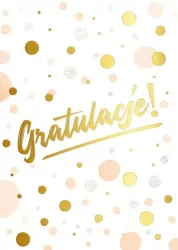 Karnet B6 PR-185 Gratulacje