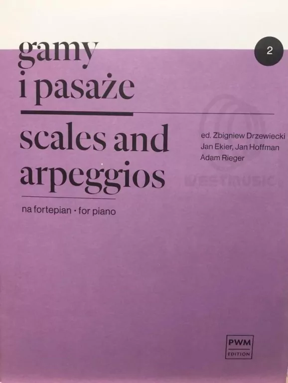 Gamy i pasaże na fortepian 2 - tantis.pl