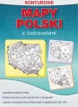 Konturowe mapy Polski z ćwiczeniami - tantis.pl