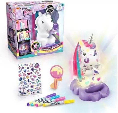 Epee. Świecące Dekorożce. Jednorożec DIY Deluxe 60086 - tantis.pl