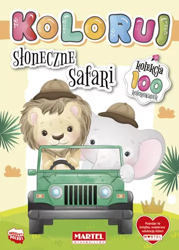 Koloruj. Słoneczne safari - tantis.pl