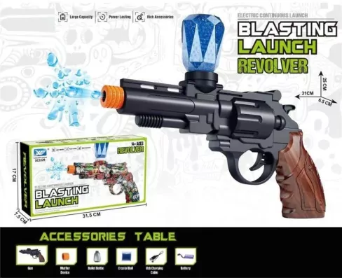 Pistolet na kulki żelowe z ładowarką