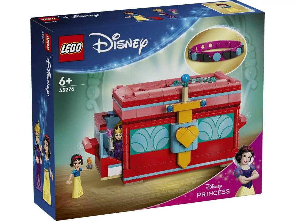 LEGO® Disney. Szkatułka na biżuterię z Królewną Śnieżką. 43276 - tantis.pl