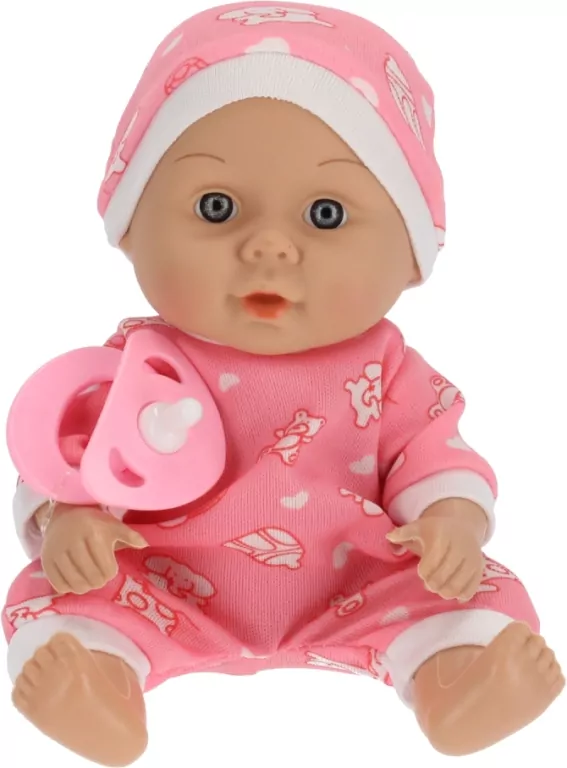 Lalka Nella bobas w nosidełku 20 cm, mix - tantis.pl