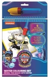 Zestaw do malowania wodą Psi Patrol 6 elementów