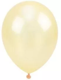 Balony metalizowane kremowe 30cm 100szt - tantis.pl