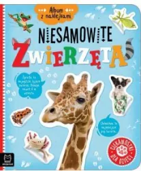 Album z naklejkami. Niesamowite zwierzęta