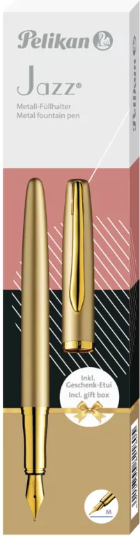 Pióro wieczne w etui. Jazz Noble Elegance Gold - tantis.pl