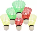 Lotki do badmintona plastikowe kolorowe 6szt Mega Creative 532469 - tantis.pl
