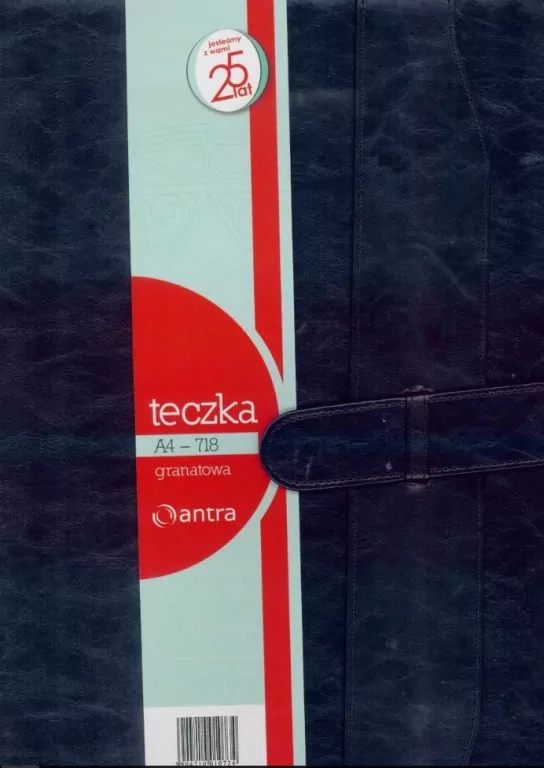 Teczka A4 718 granatowa ANTRA - tantis.pl