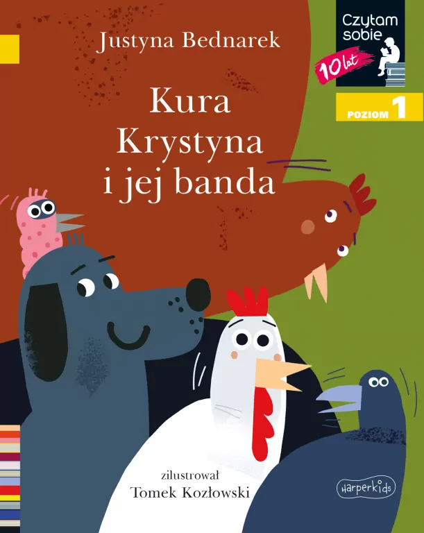 Kura Krystyna i jej banda. Czytam sobie. Poziom 1 - tantis.pl