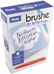 Zestaw do kaligrafii: pisaki + zeszyt