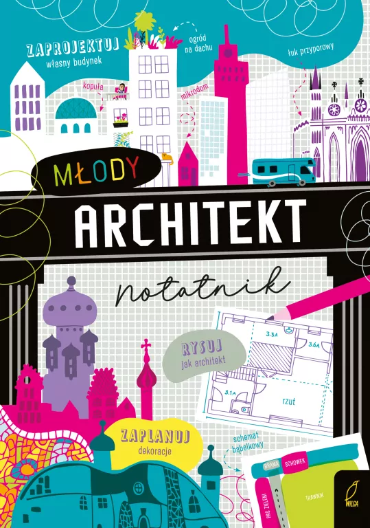 Młody architekt. Notatnik - tantis.pl