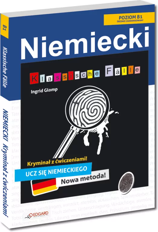 Niemiecki. Klassische Falle. Kryminał z ćwiczeniami! Poziom B1 - tantis.pl