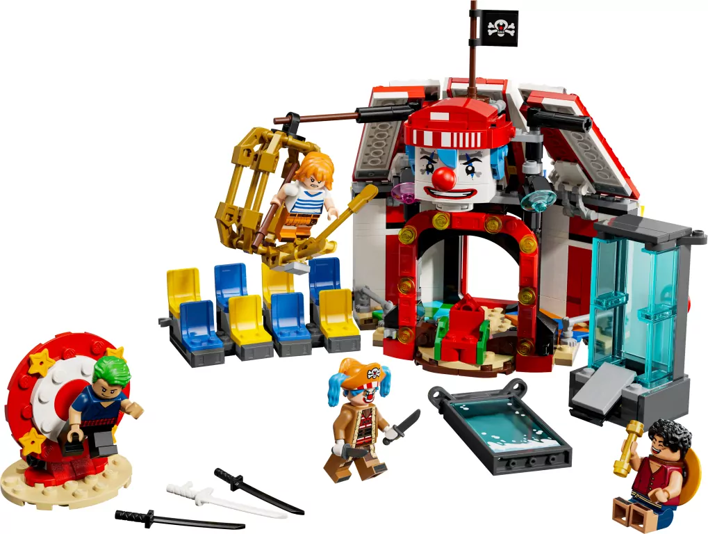 LEGO® One Piece. Namiot cyrkowy klauna Buggy’ego 75637 - tantis.pl