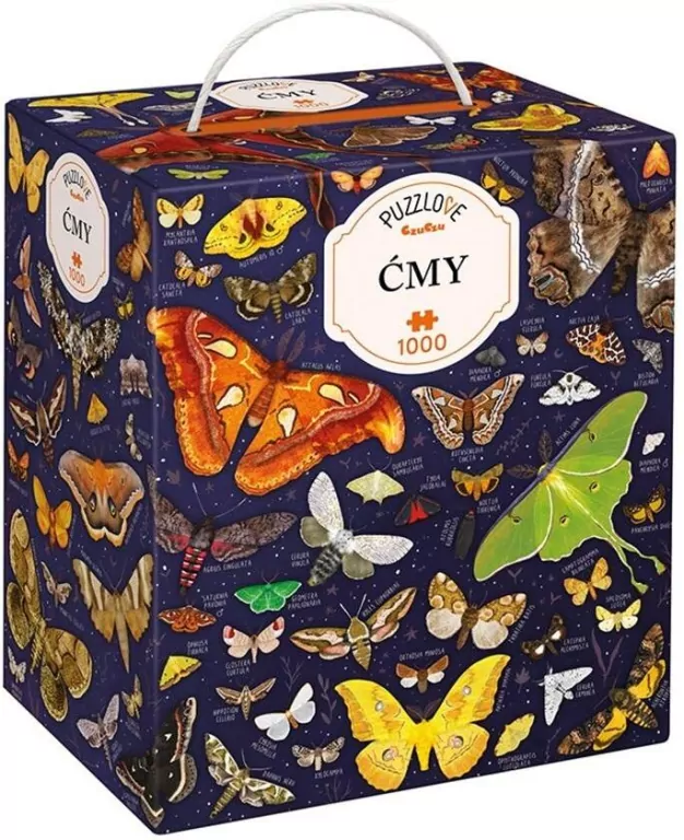 CzuCzu. Puzzlove. Ćmy. 1000 el. - tantis.pl