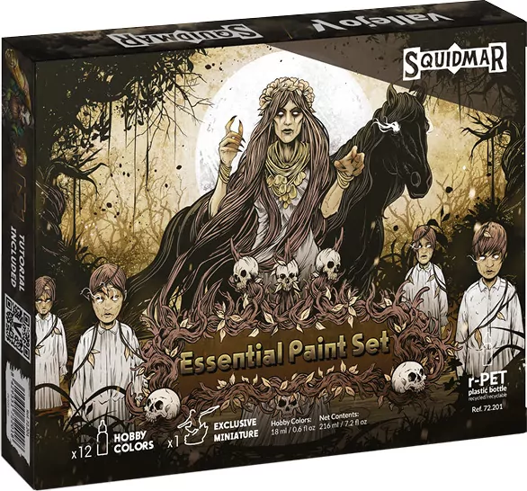 Vallejo: 72.201 - Game Color - Essential Paint Set by Squidmar Miniatures - tantis.pl