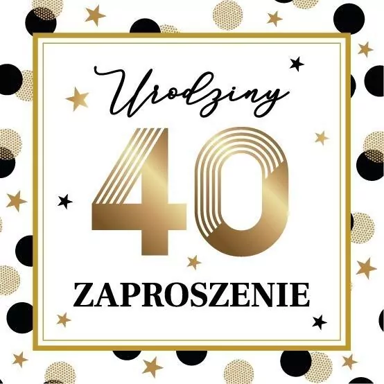 Zaproszenie Urodziny - tantis.pl