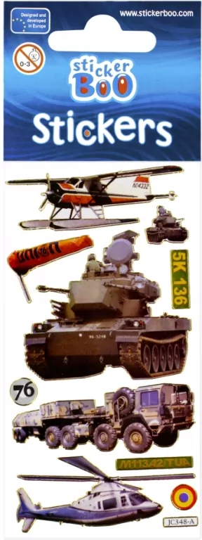 Pojazdy wojskowe. Naklejki - tantis.pl