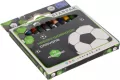 Kredki woskowe 12 kolorów Football - tantis.pl