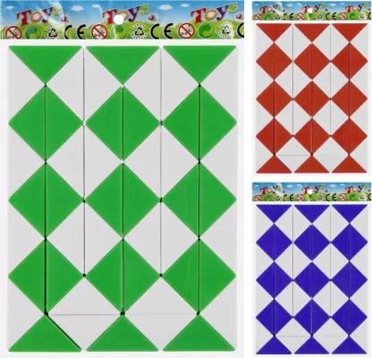 Kostka magiczny wąż 13x18x2 Mix