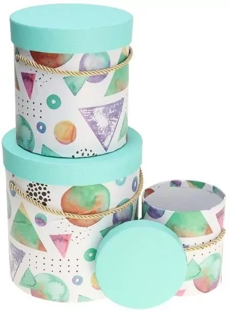 Pudełko Flower Box zielony ROZETTE - tantis.pl