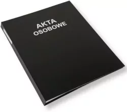 Teczka Akta osobowe T2 czarna