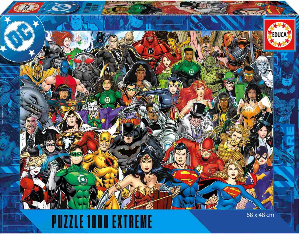 Puzzle 1000 Postacie z uniwersum DC Comics - tantis.pl