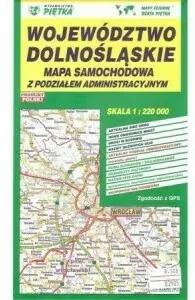 Województwo Dolnośląskie 1:220 000 mapa samoch. - tantis.pl