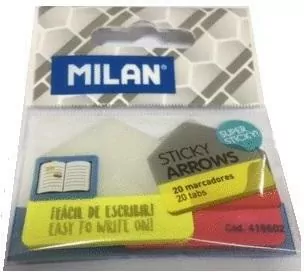 Indeksy przeźroczyste strzałki MILAN - tantis.pl
