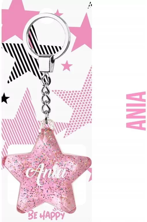 Brelok Gwiazdka Ania - tantis.pl