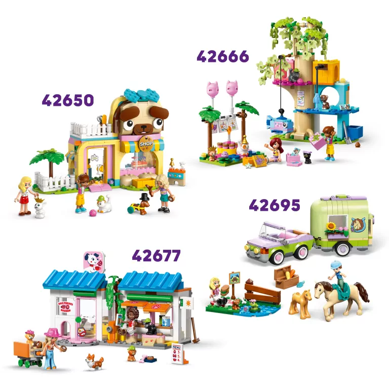 LEGO® Freinds. Furgonetka z akcesoriami 42678 - tantis.pl