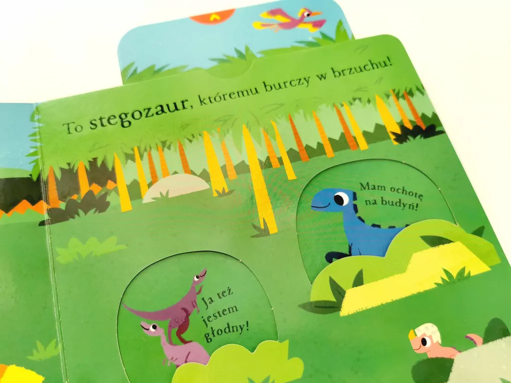 Stegozaur. Poznajmy dinozaury. Akademia Mądrego Dziecka - tantis.pl