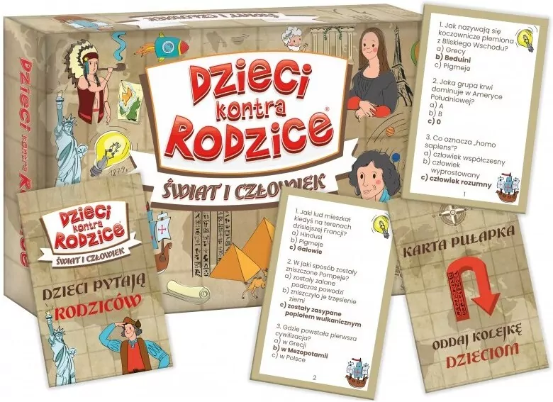 Świat i człowiek. Dzieci kontra Rodzice - tantis.pl