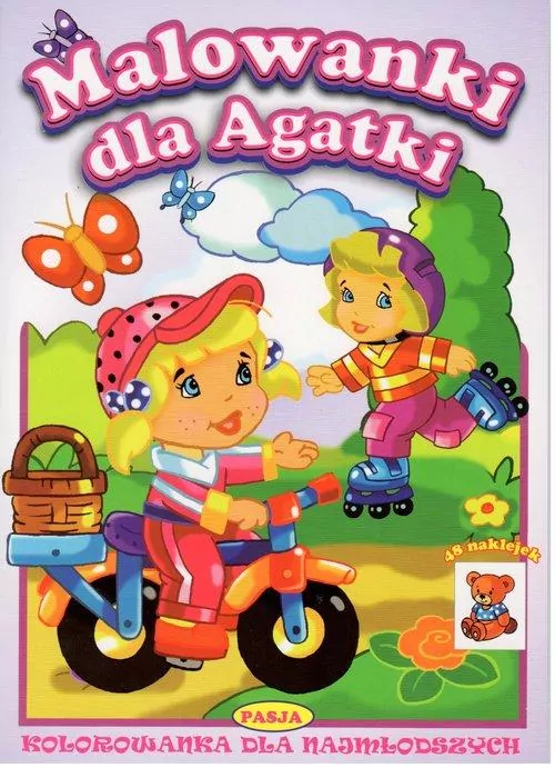 Malowanki dla Agatki PASJA - tantis.pl