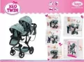Blizniaczy wózek Xeo Twin - tantis.pl