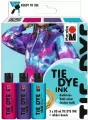 Zestaw farb do batiku Tie Dye Ink 3x80ml - tantis.pl
