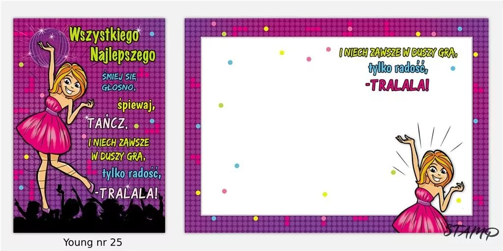 Karnet B6. Wszystkiego Najlepszego - tantis.pl