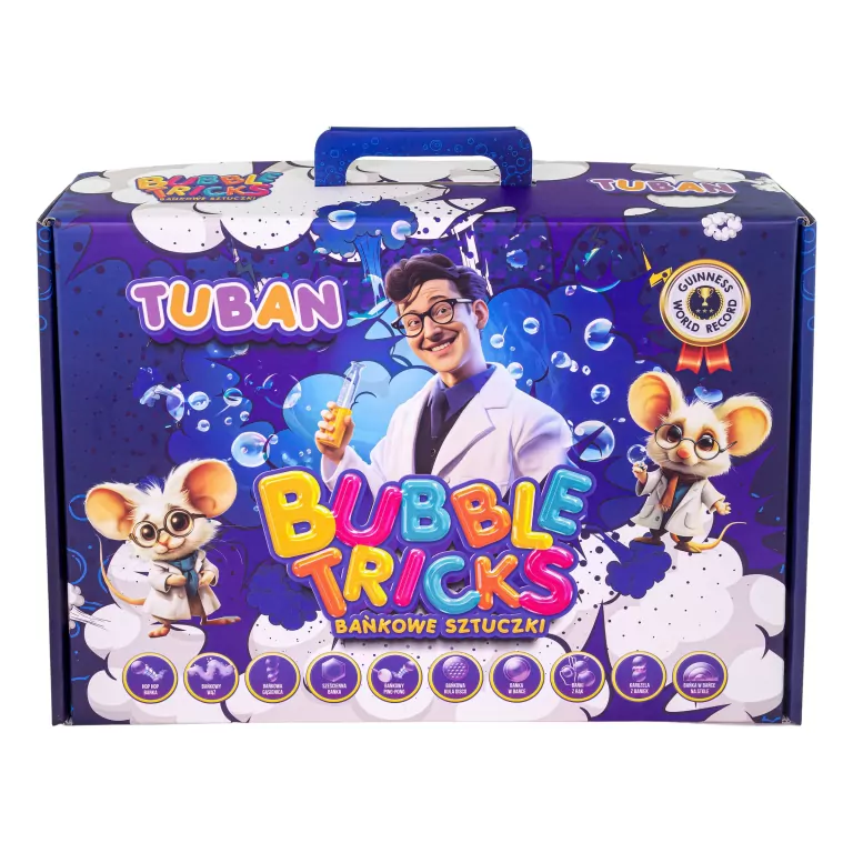 Bubble Tricks. Bańkowe sztuczki. Zestaw 10 bańkowych sztuczek - tantis.pl
