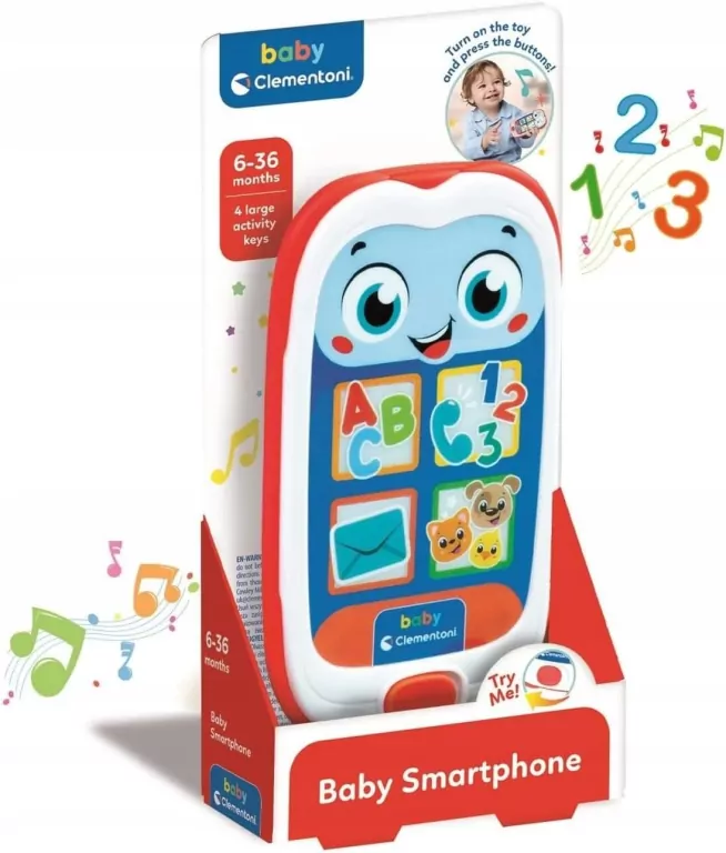 Clementoni. Smartfon dotykowy - tantis.pl