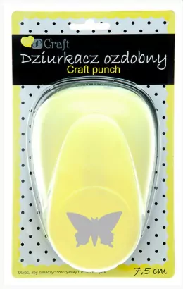 Dziurkacz ozdobny 7,5cm motyl - tantis.pl