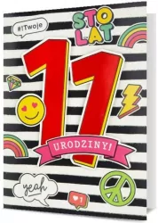 Karnet okolicznościowy B6. Urodziny. Pan Dragon